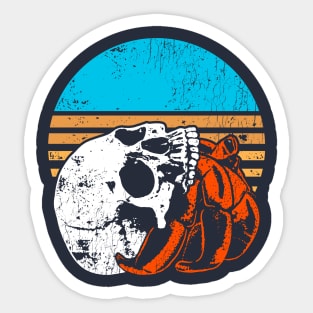 Skull Crab Sticker